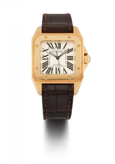 Cartier Santos 100 2879 Rose gold White