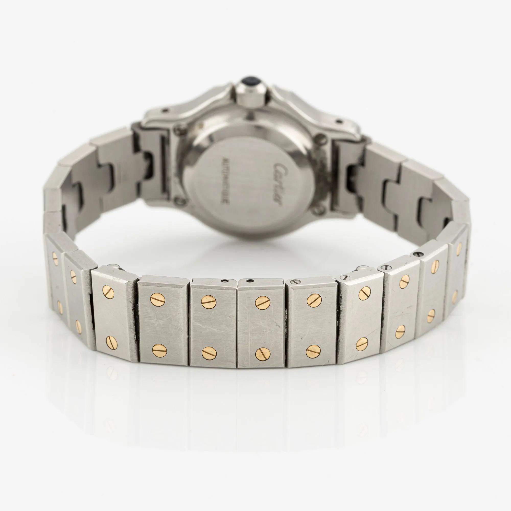 Cartier Santos Ronde 24mm Stainless steel and gold 4