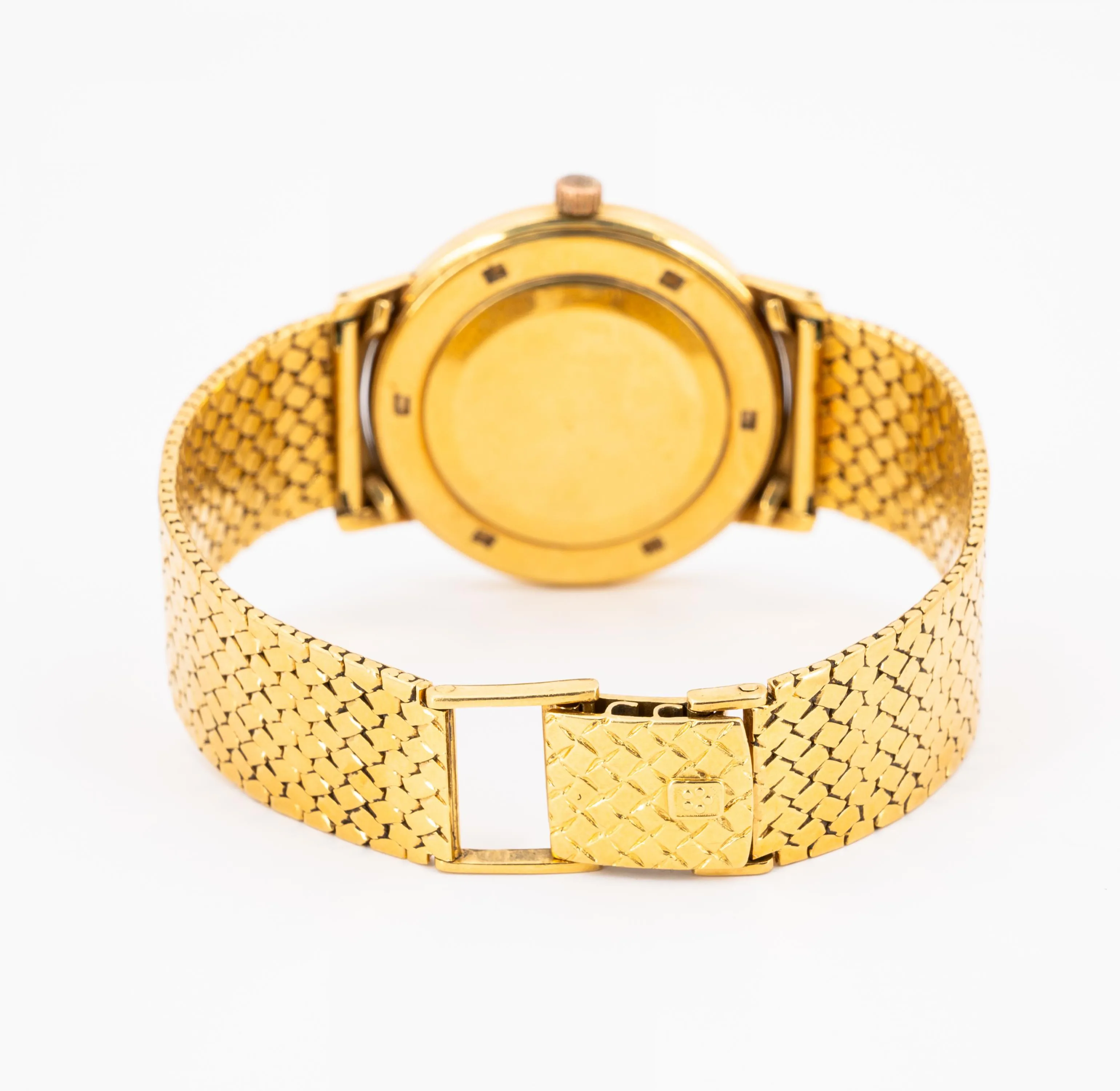 Eterna 3000 746 VT 34mm Yellow gold Silver 2