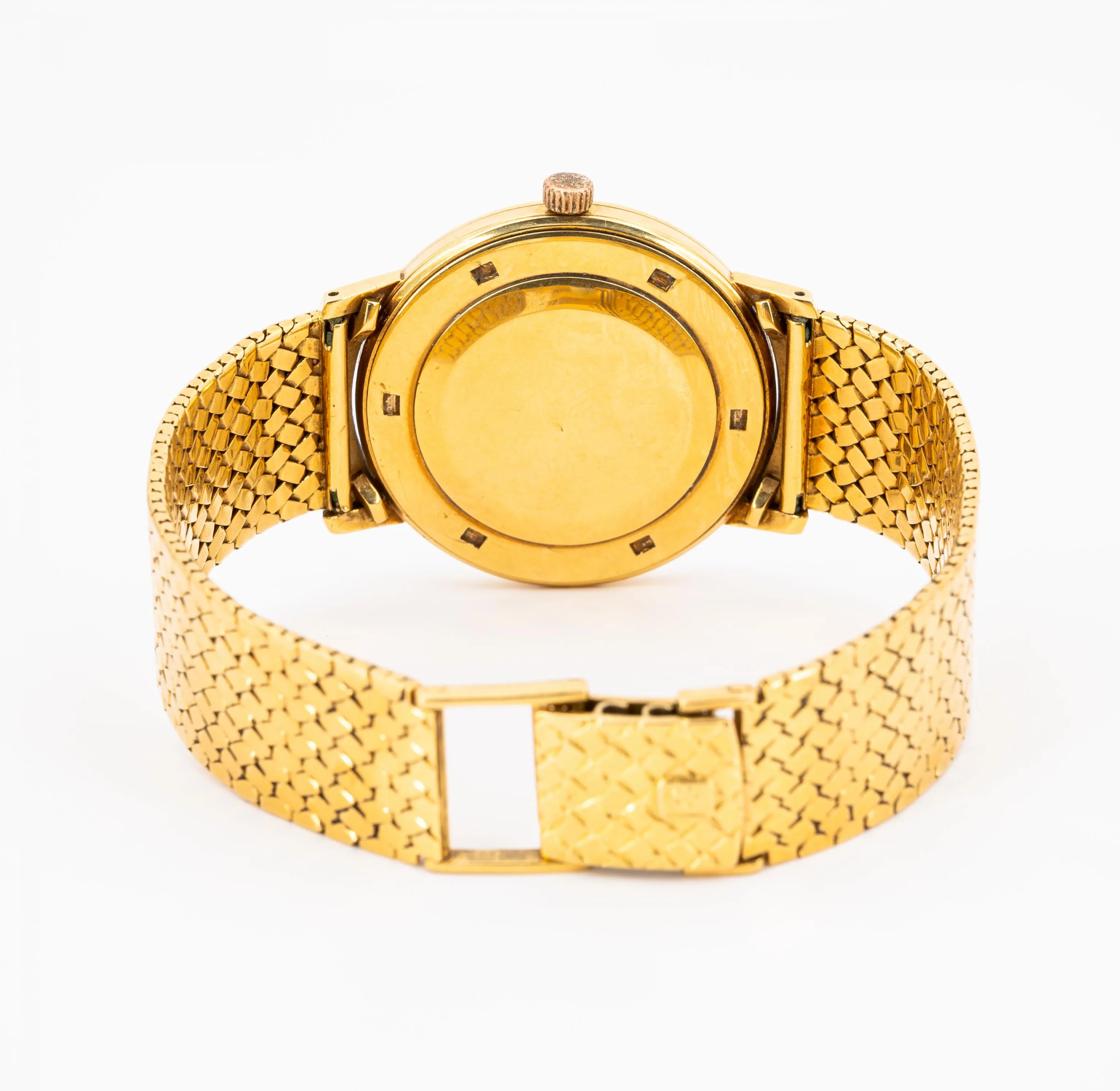 Eterna 3000 746 VT 34mm Yellow gold Silver 3