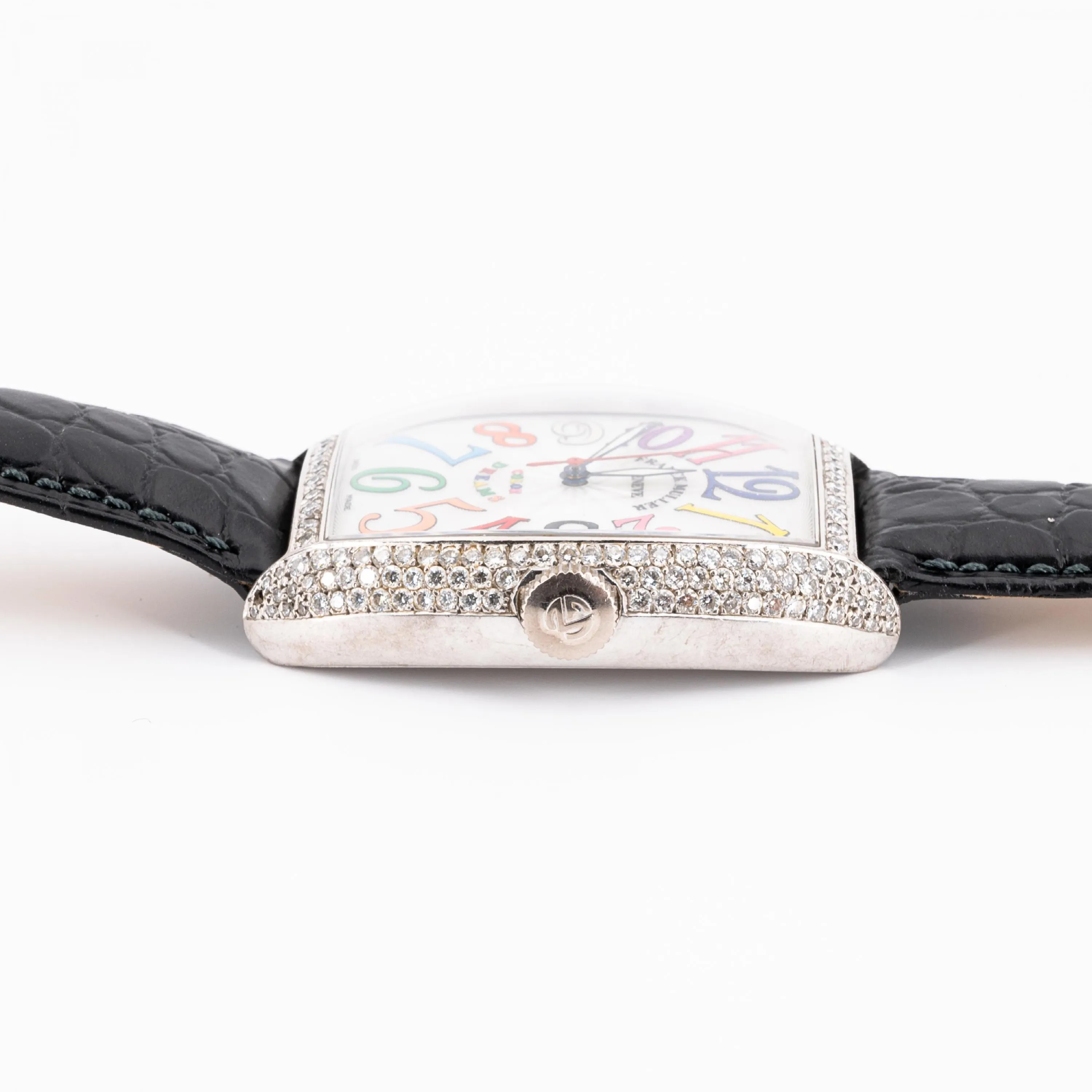 Franck Muller Color Dreams 7851 SC 48mm White gold and Diamond Silver 3