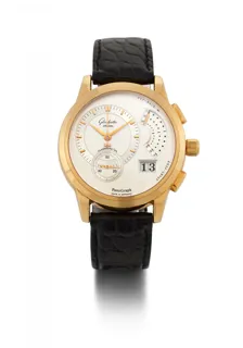 Glashütte PanoGraph 00072 Yellow gold Silver