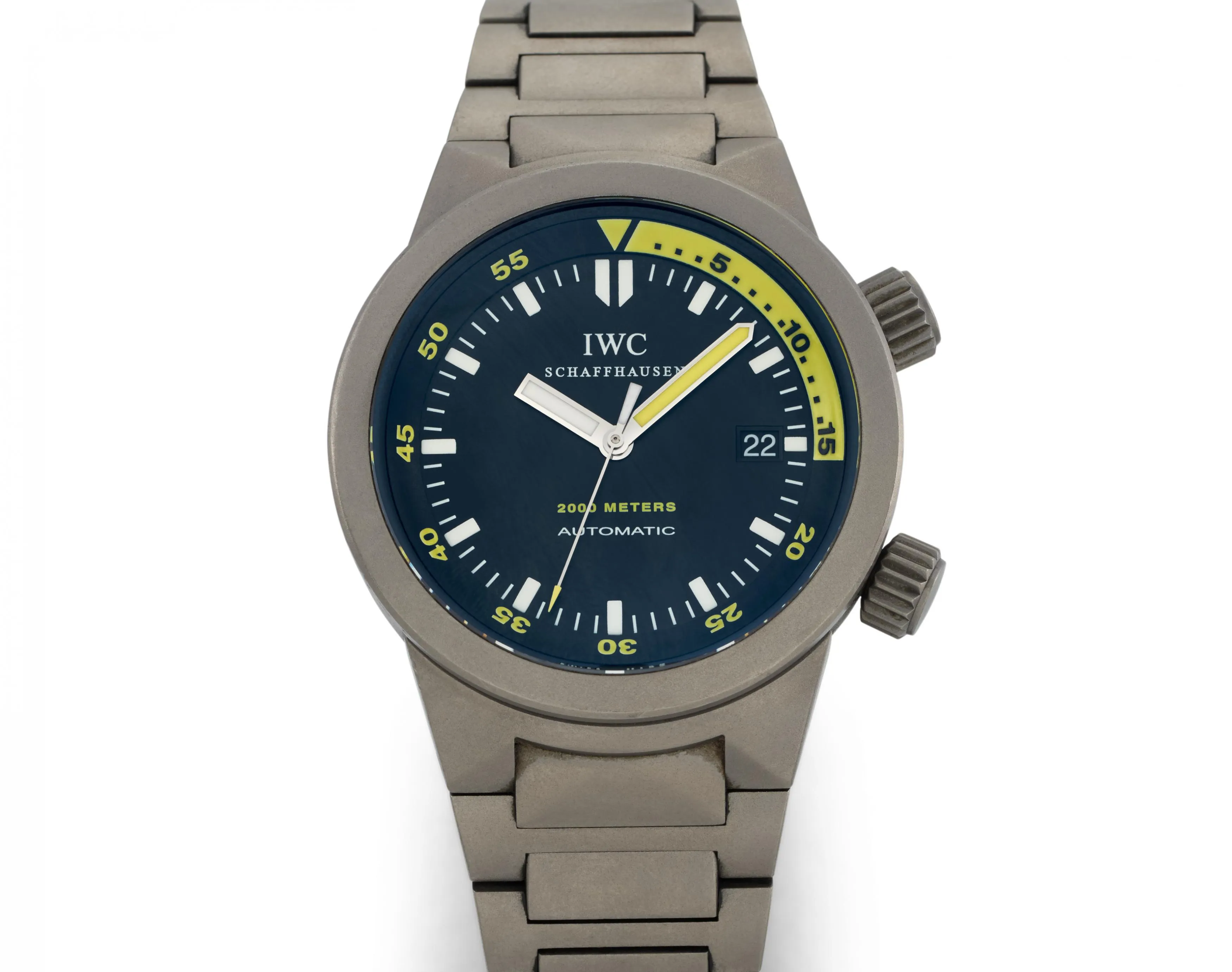 IWC Aquatimer 3538 42mm Titanium Black