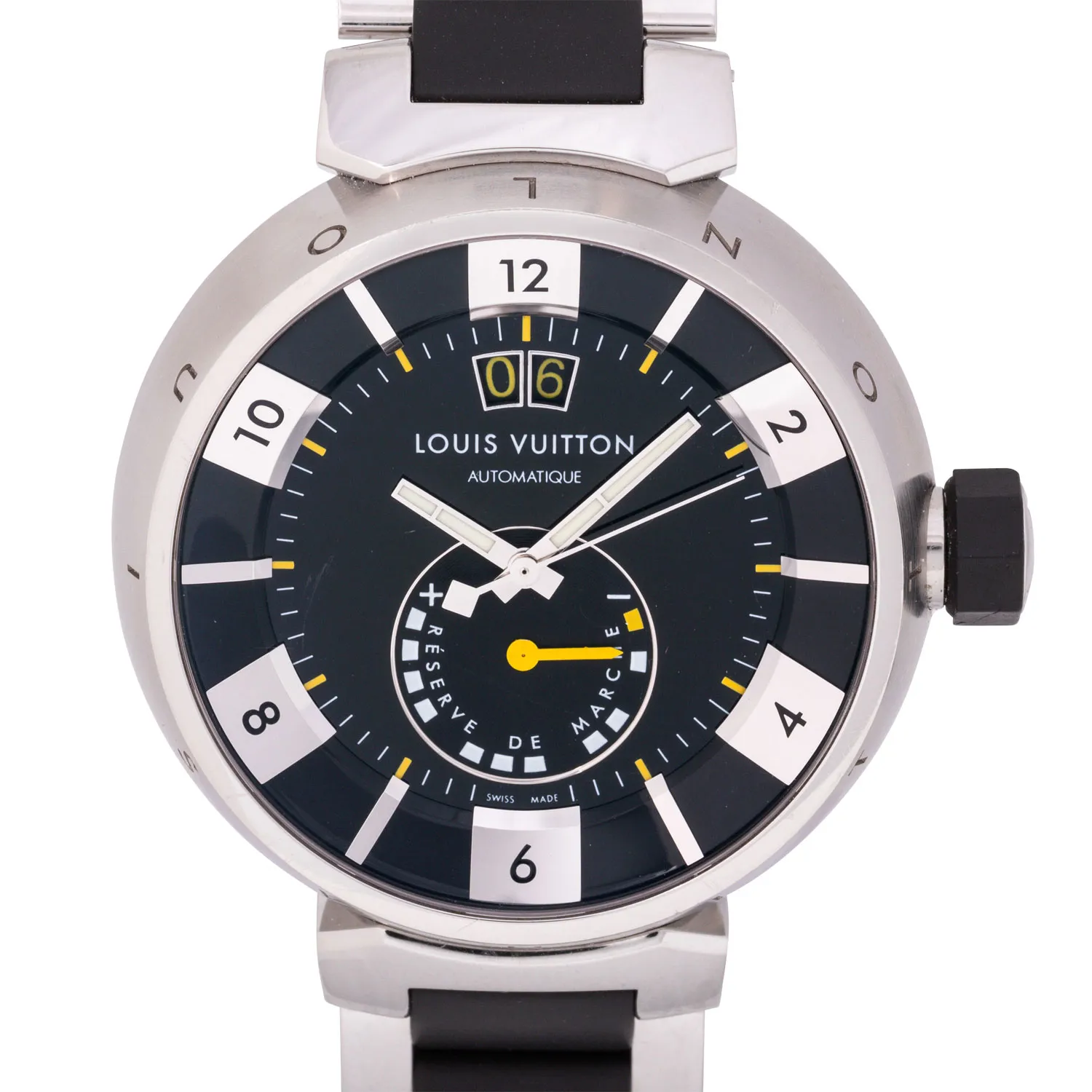 Louis Vuitton Tambour Q109G Stainless steel