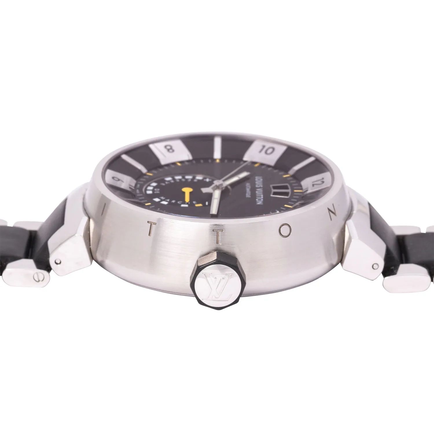 Louis Vuitton Tambour Q109G Stainless steel 2