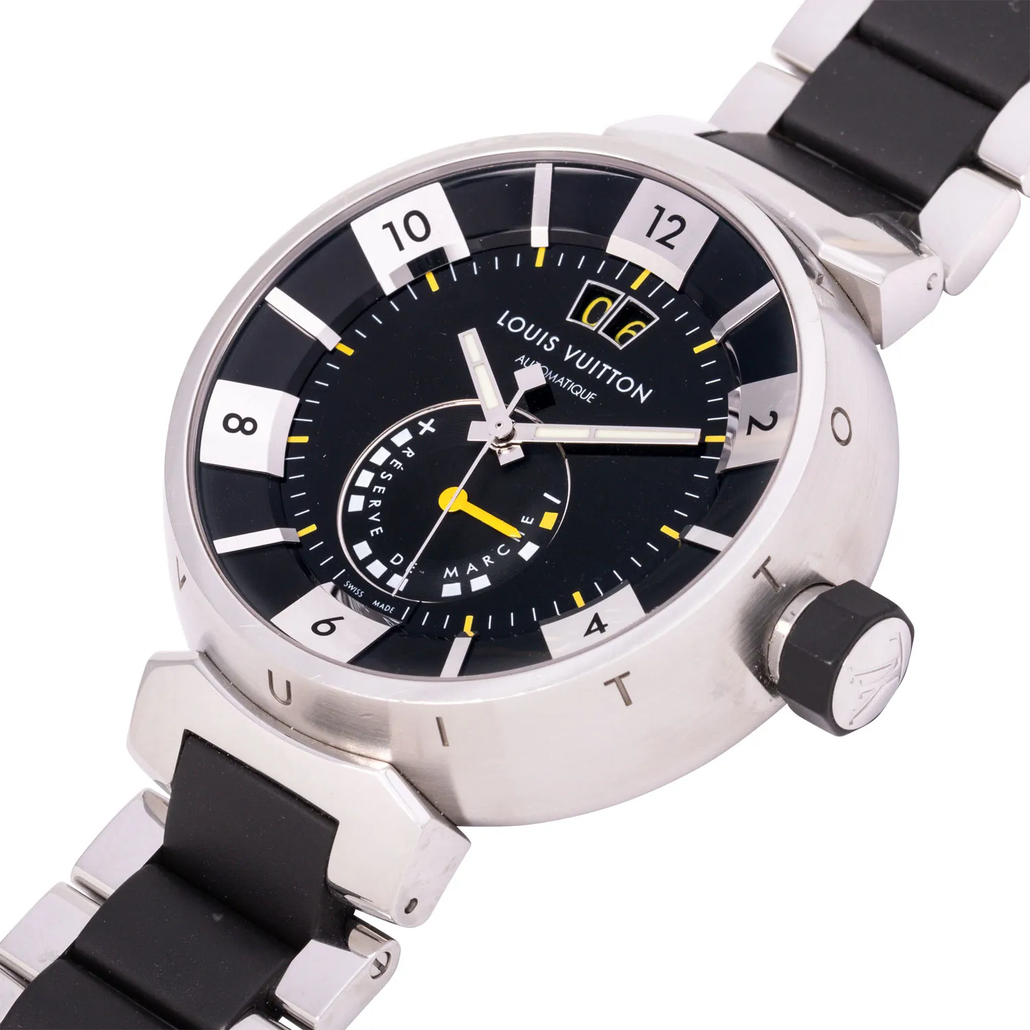 Louis Vuitton Tambour Q109G Stainless steel 4