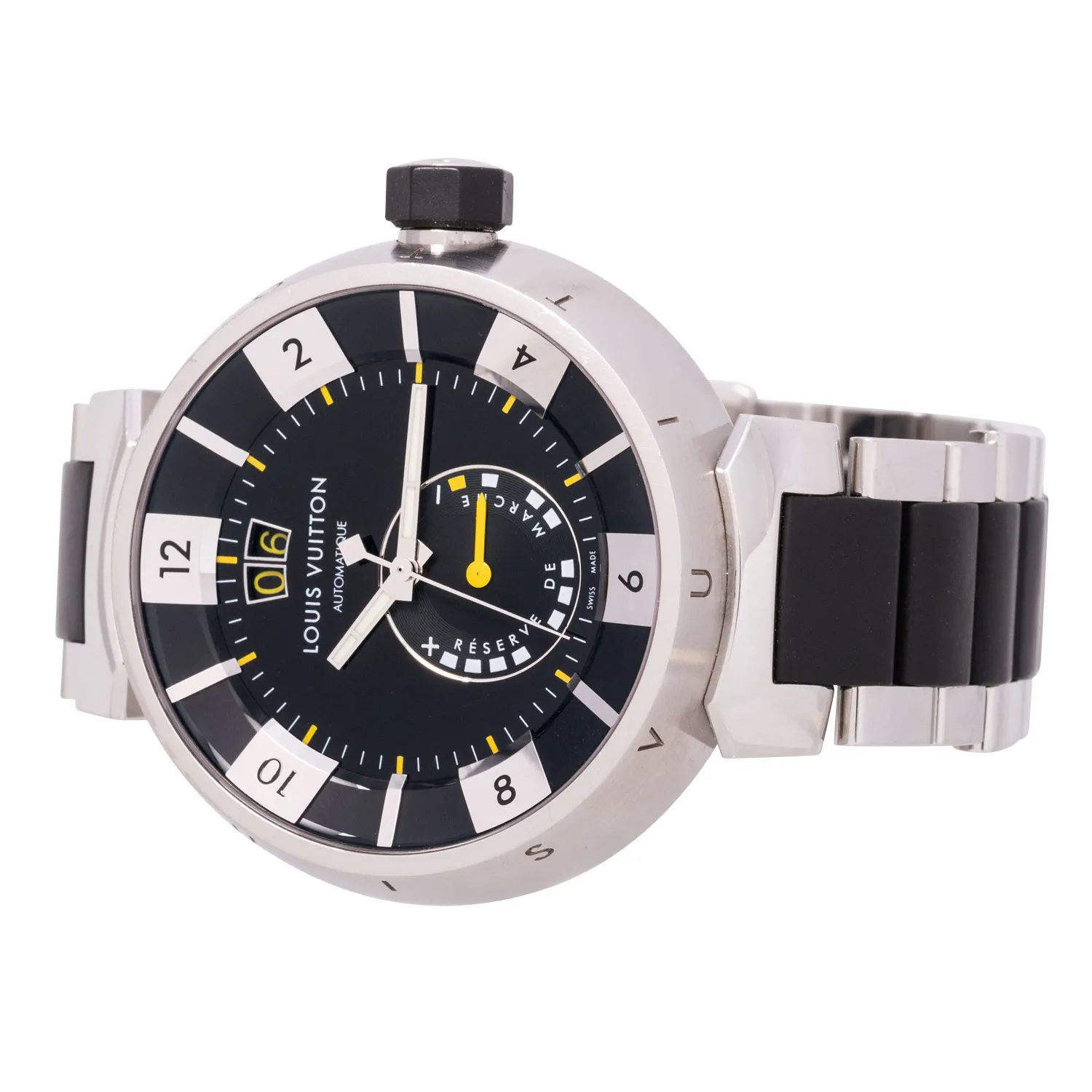 Louis Vuitton Tambour Q109G Stainless steel 5