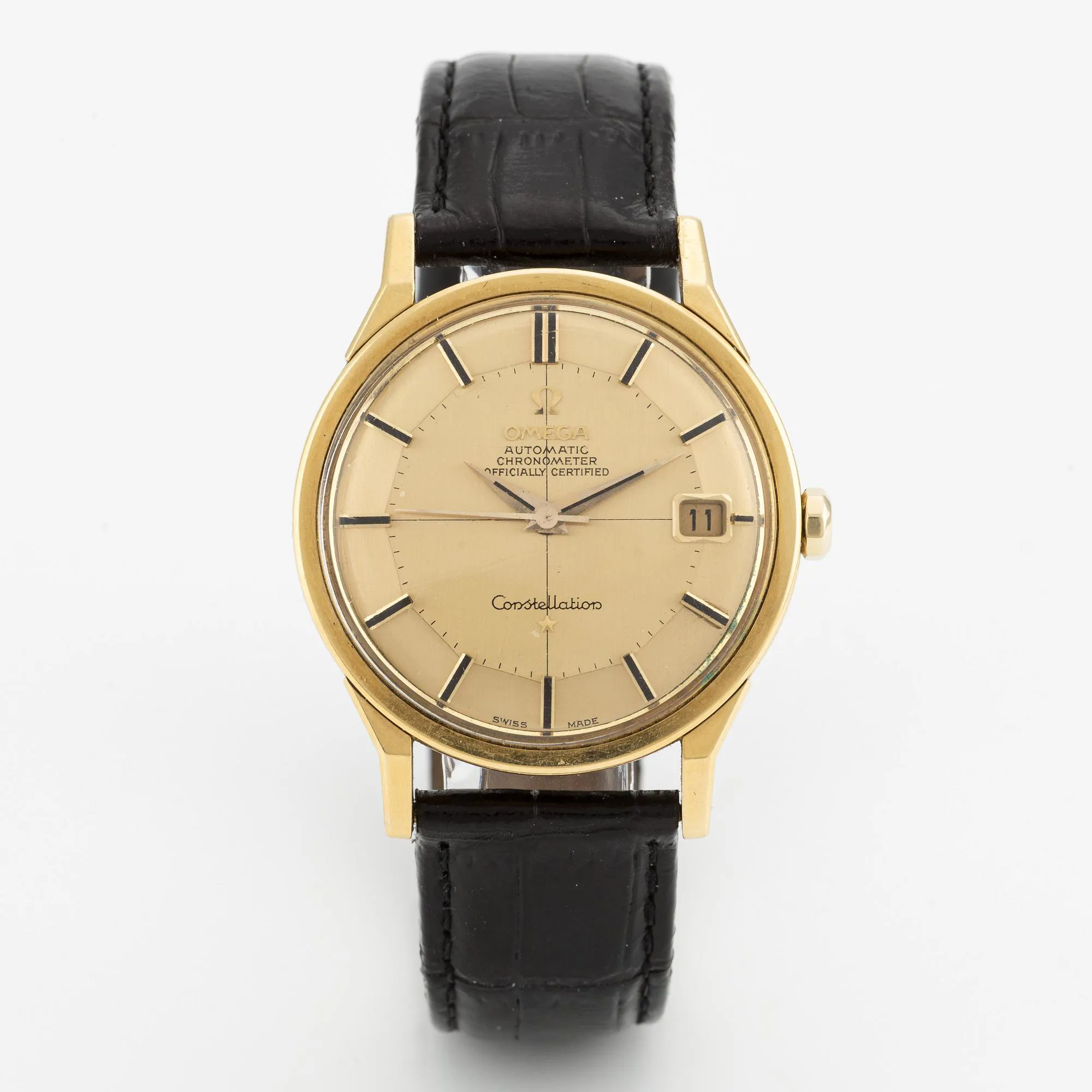 Omega Constellation BA 168.0005 34mm 18k Gold