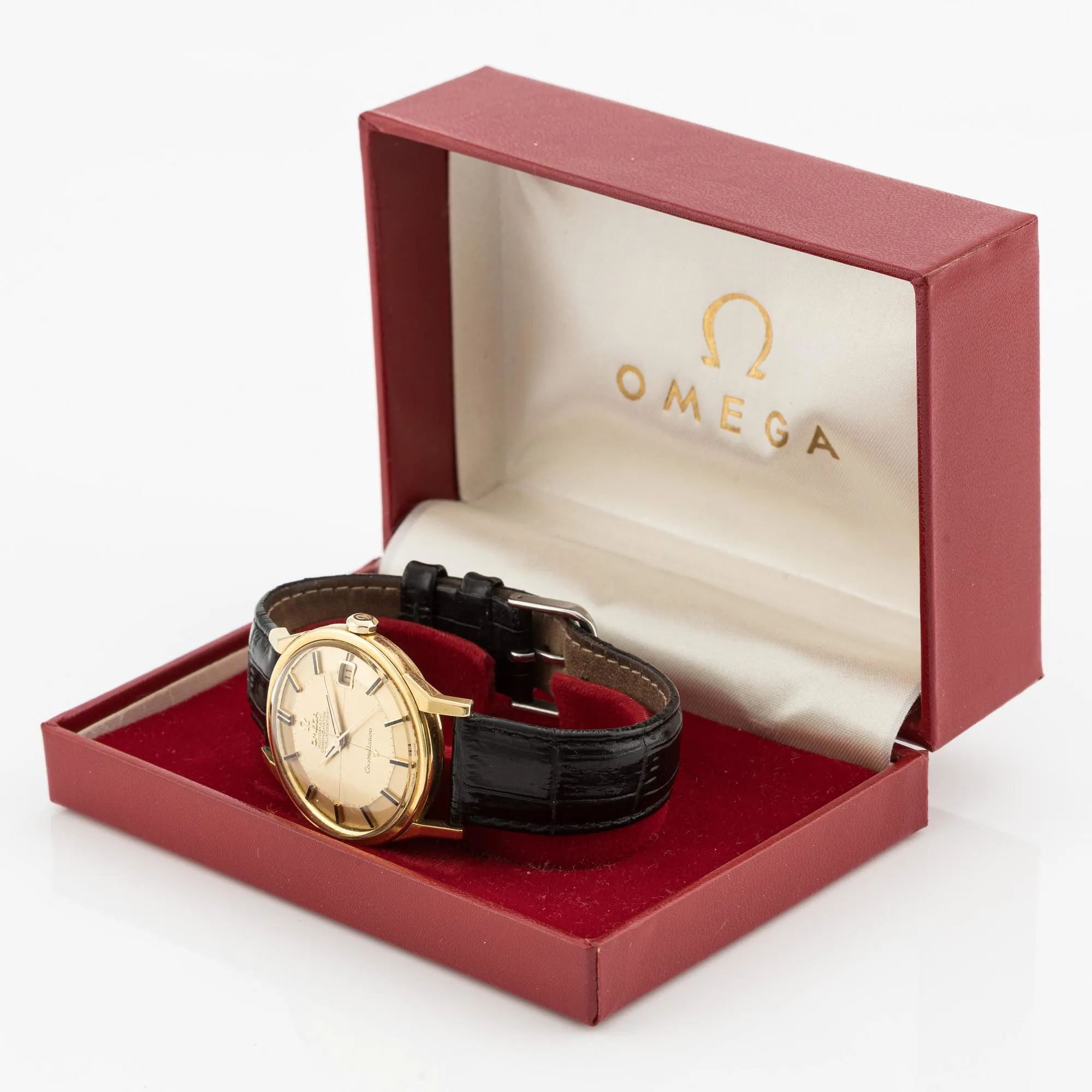 Omega Constellation BA 168.0005 34mm 18k Gold 6