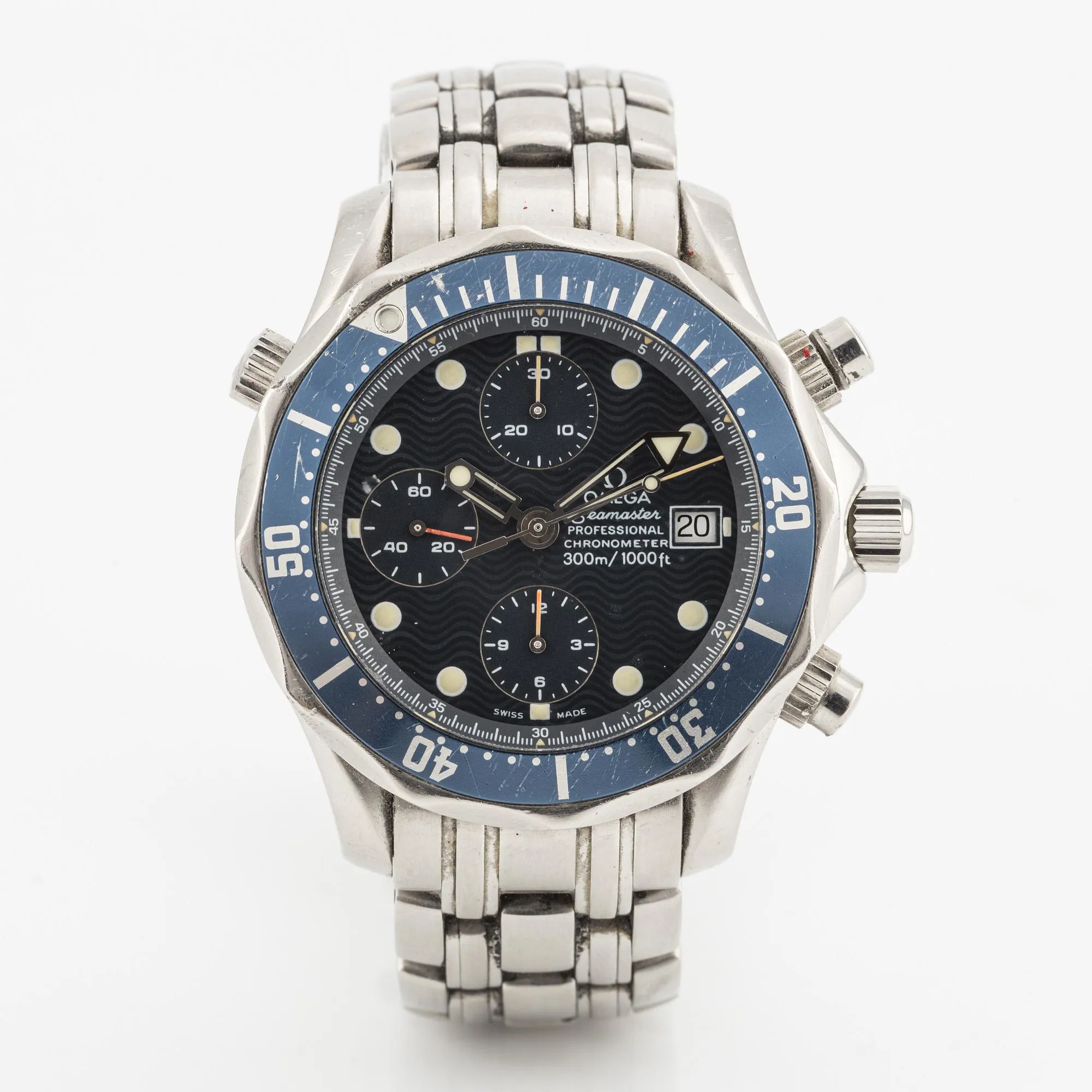 Omega Seamaster Diver 300M 2599.80.00 41.5mm Stainless steel Blue