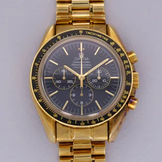 Omega Speedmaster Moonwatch 3194.50 Yellow gold Black