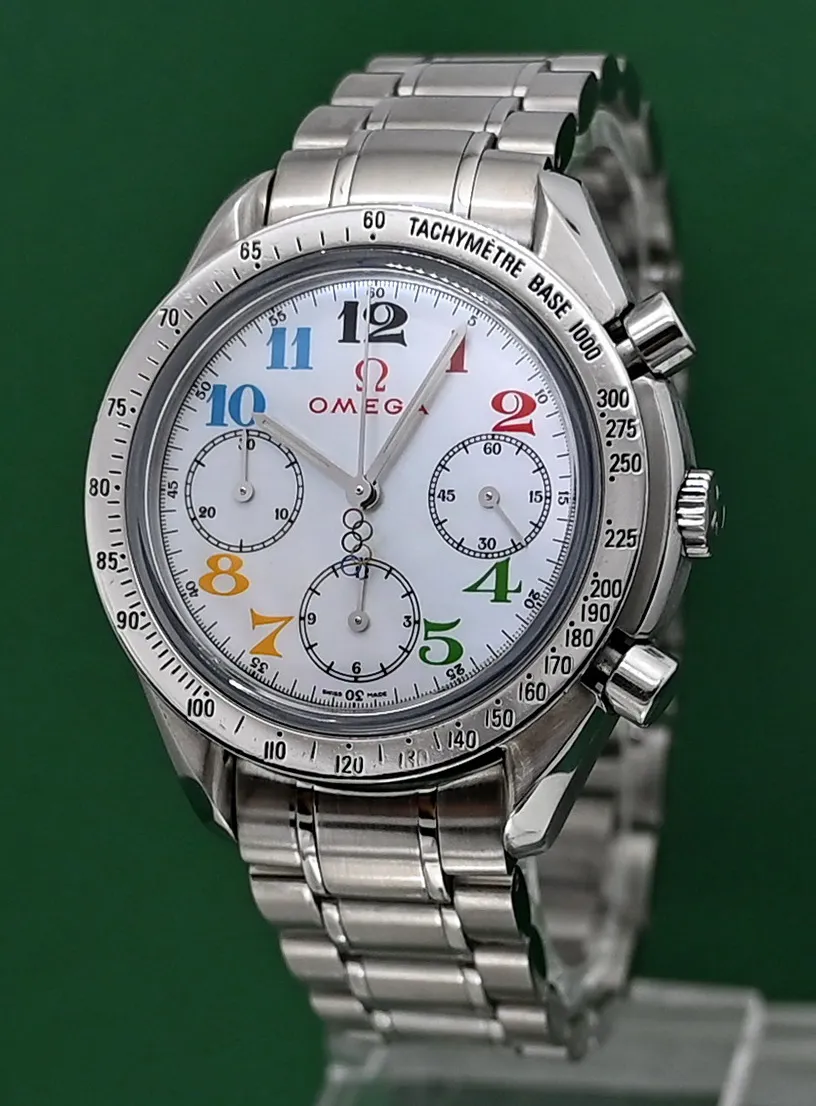 Omega Speedmaster 3836.70.36 39mm Stainless steel White