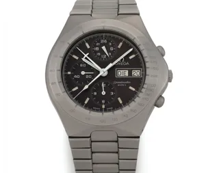 Omega Speedmaster 376.0806 Stainless steel Black