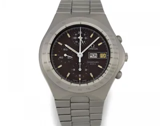 Omega Speedmaster 376.0806 Stainless steel Black