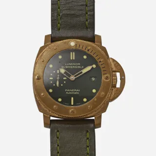 Panerai Luminor Submersible PAM 00382 Titanium Green