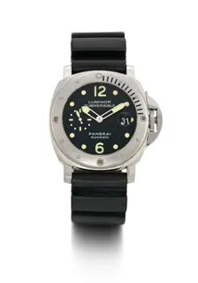 Panerai Submersible PAM 00024 Stainless steel Black