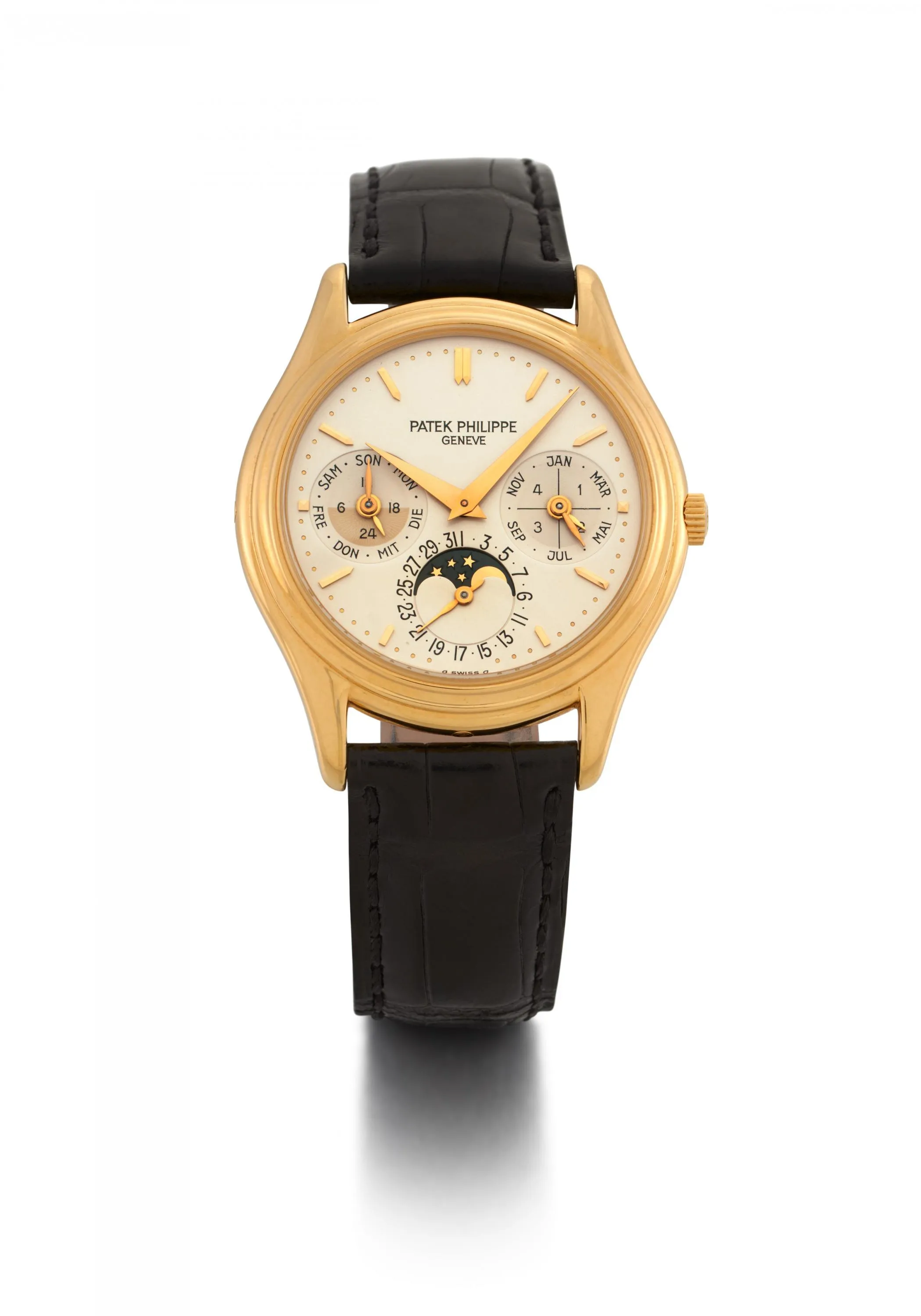 Patek Philippe Perpetual Calendar 3940J 36mm Yellow gold White