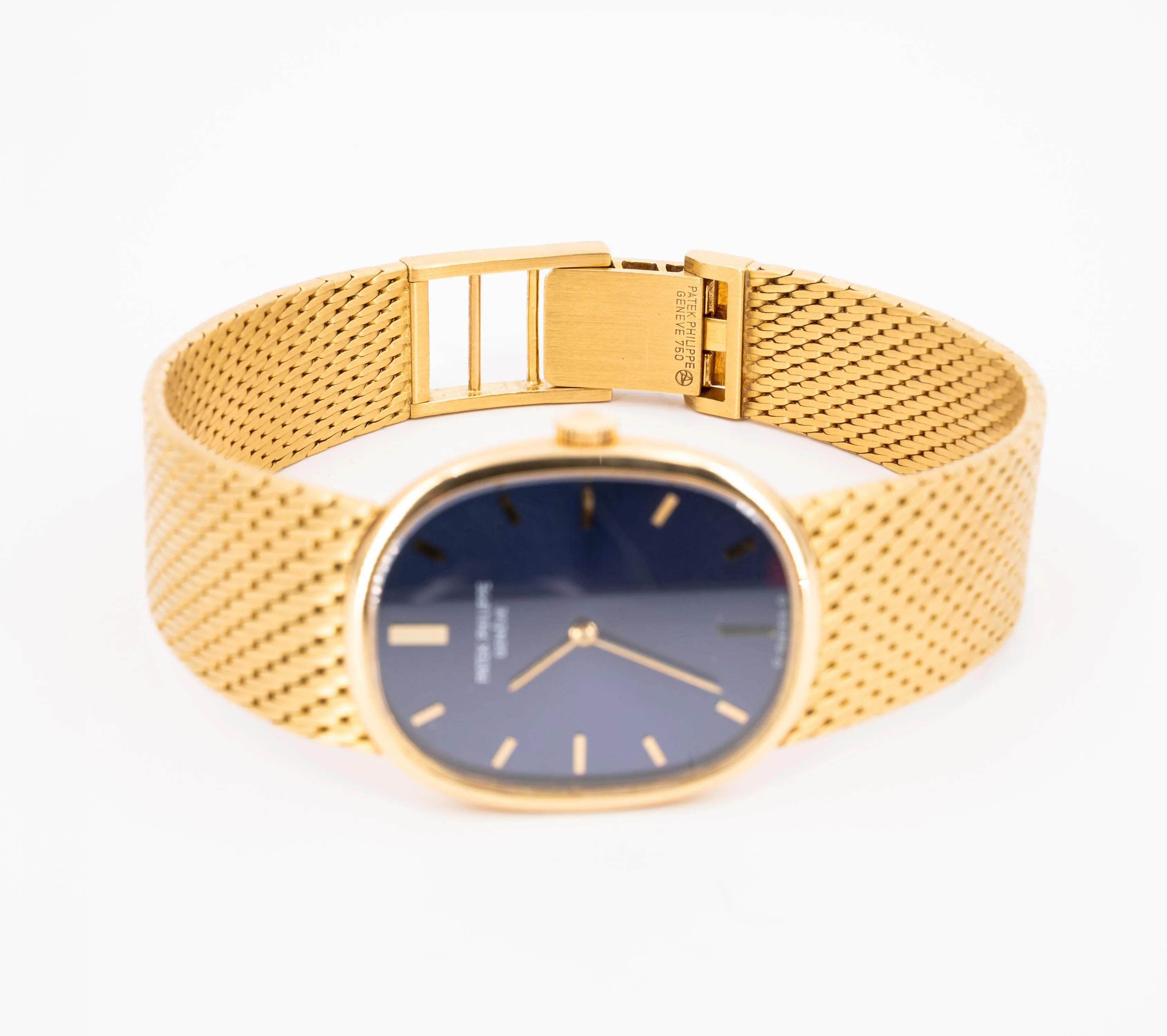 Patek Philippe Golden Ellipse 3748/1 27mm Yellow gold Blue 1