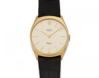 Rolex Cellini 4133 Yellow gold Silver