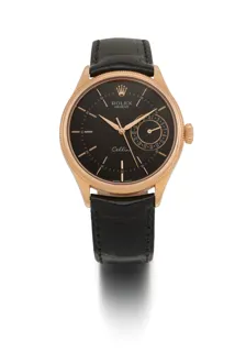 Rolex Cellini 50515 Rose gold Black