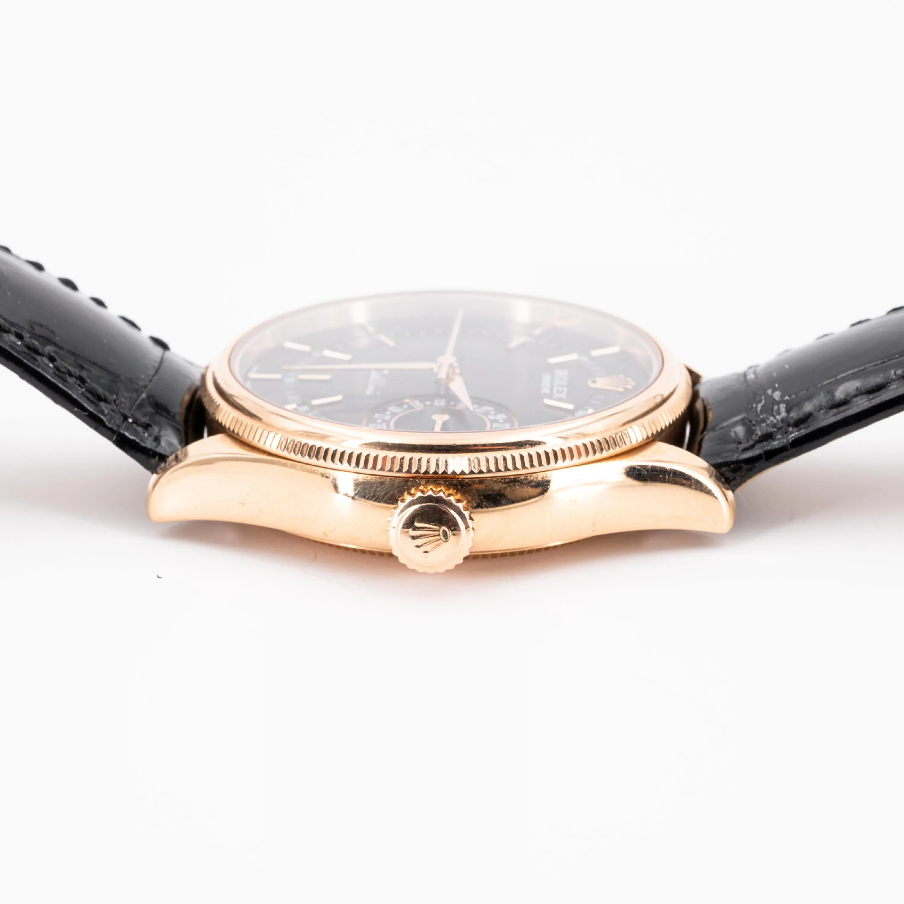 Rolex Cellini 50515 39mm Rose gold Black 3