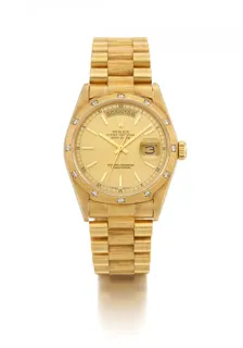 Rolex Day-Date 18078 Yellow gold Golden