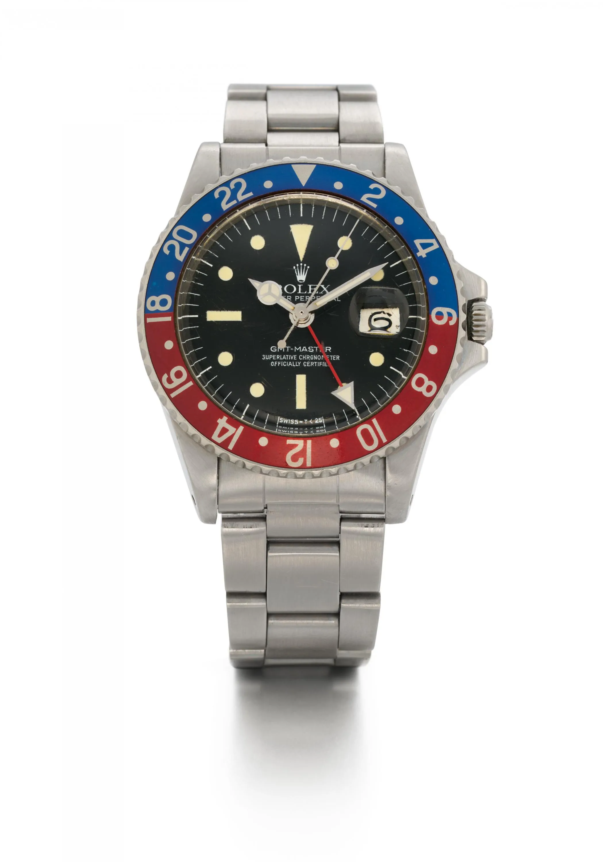 Rolex GMT-Master 1675 40mm Stainless steel and Aluminium Black