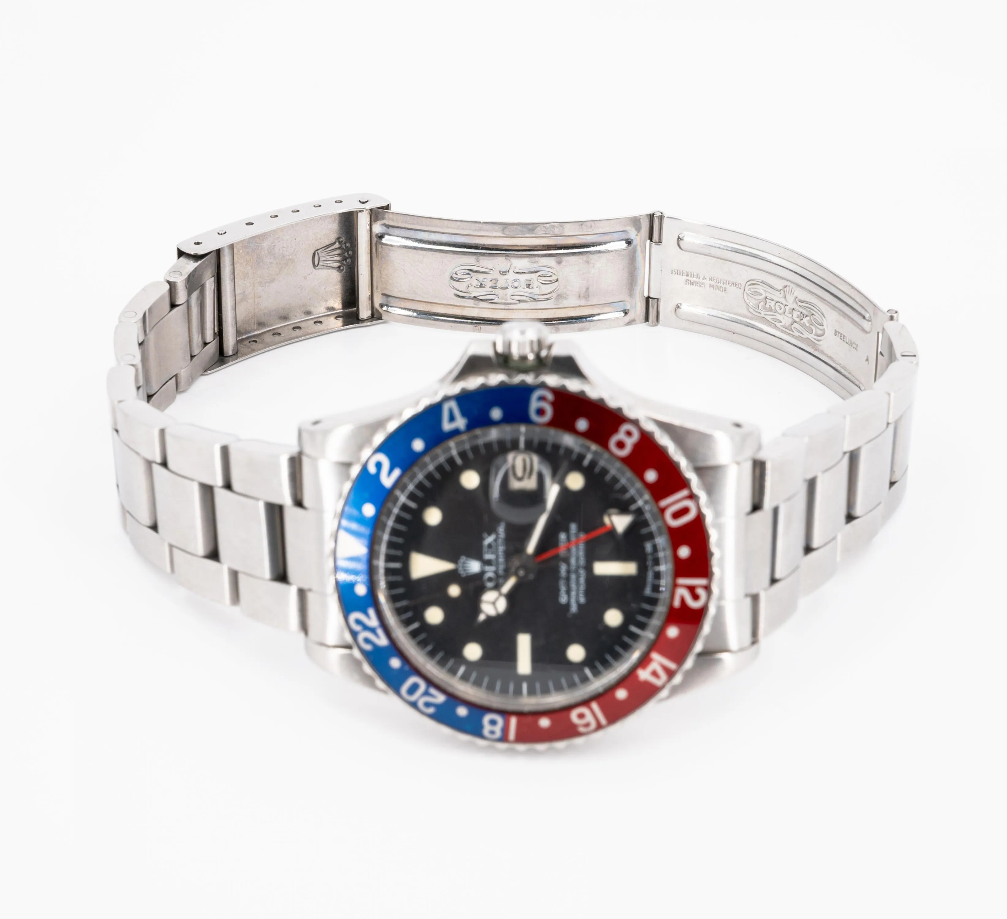 Rolex GMT-Master 1675 40mm Stainless steel and Aluminium Black 1