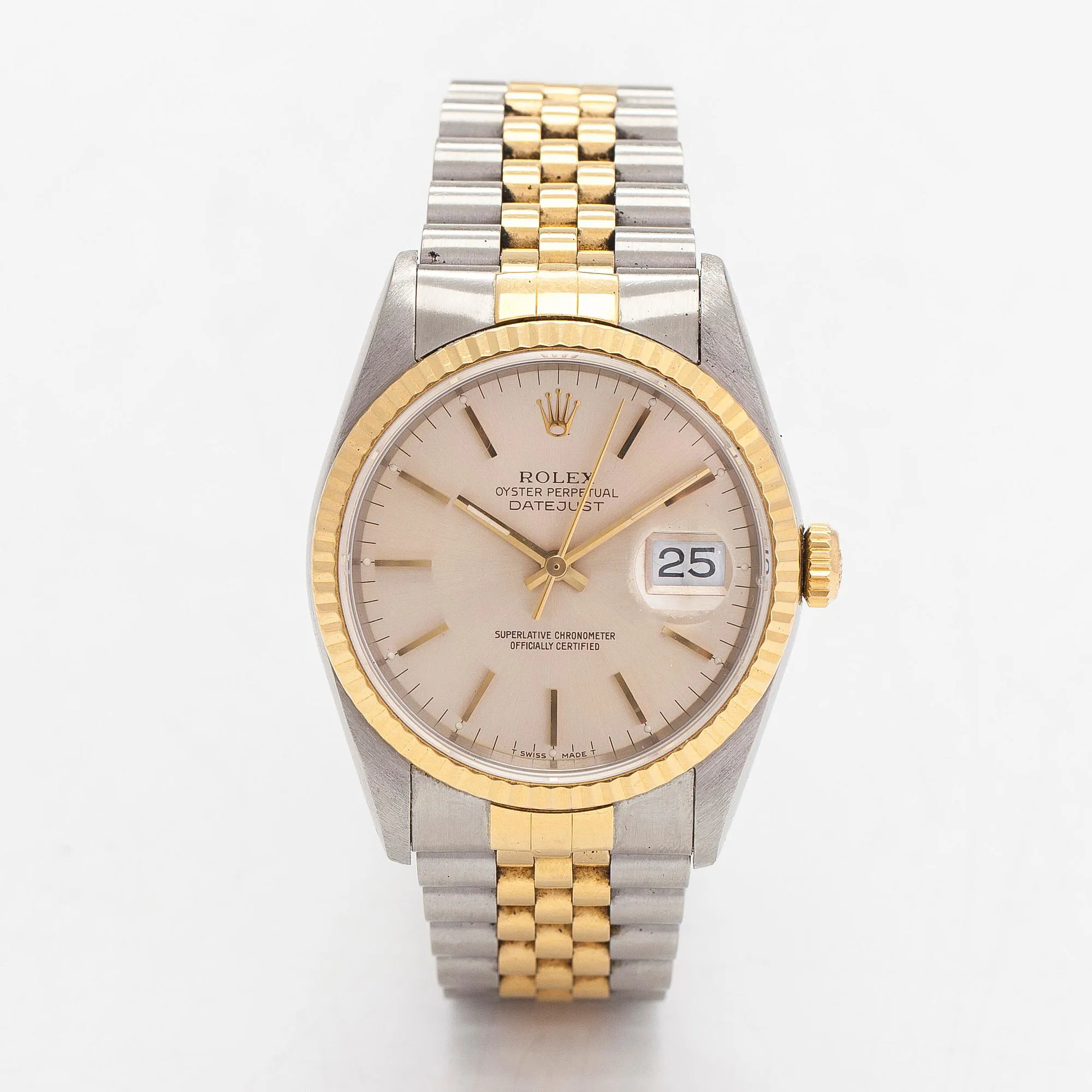 Rolex Datejust 36 16233 36mm Stainless steel and gold Champagne