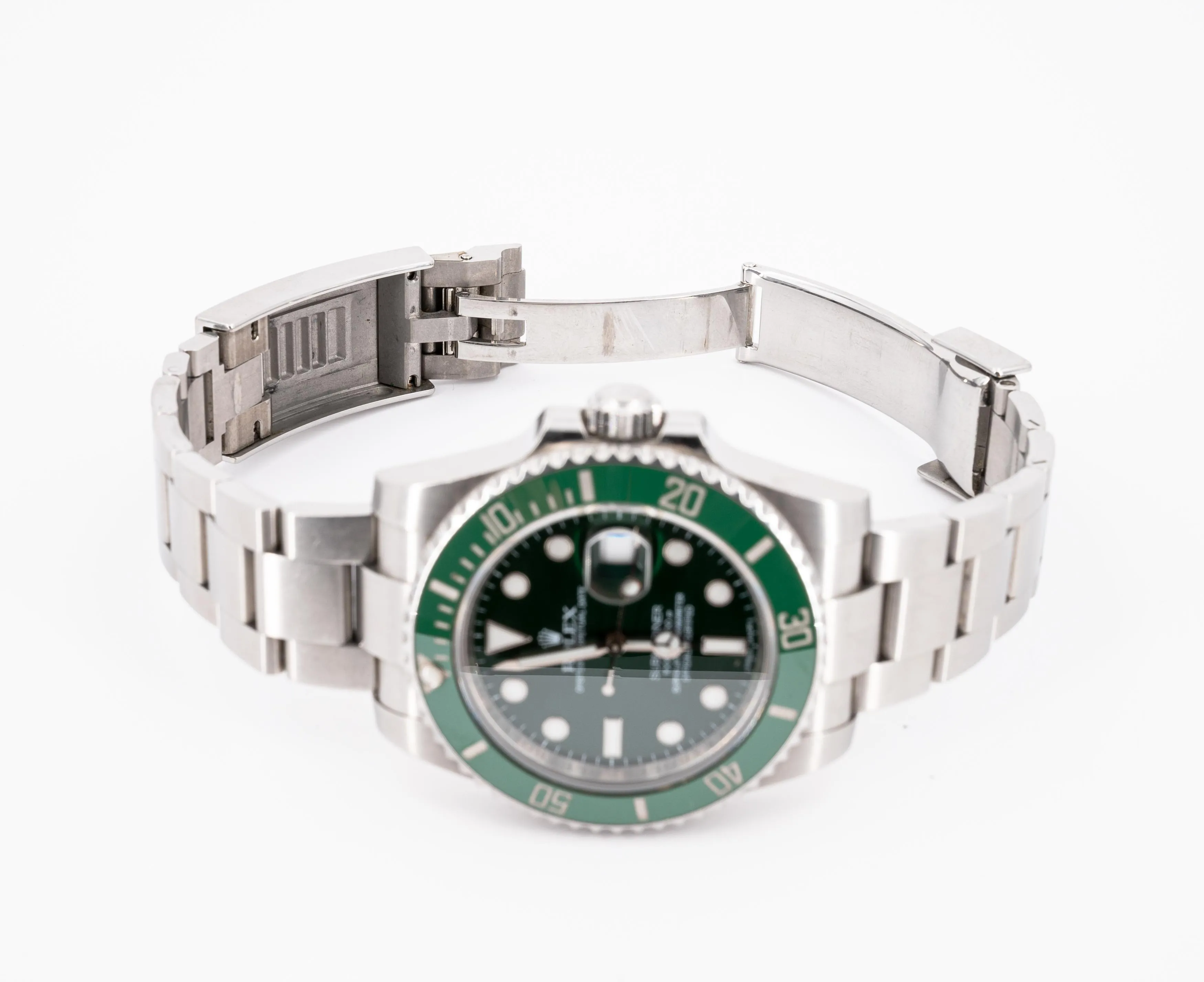 Rolex Submariner 116610LV 40mm Stainless steel and Cerachrom Green 1