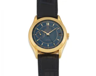 Zenith Elite Dual Time 30.0015.682 Yellow gold Blue