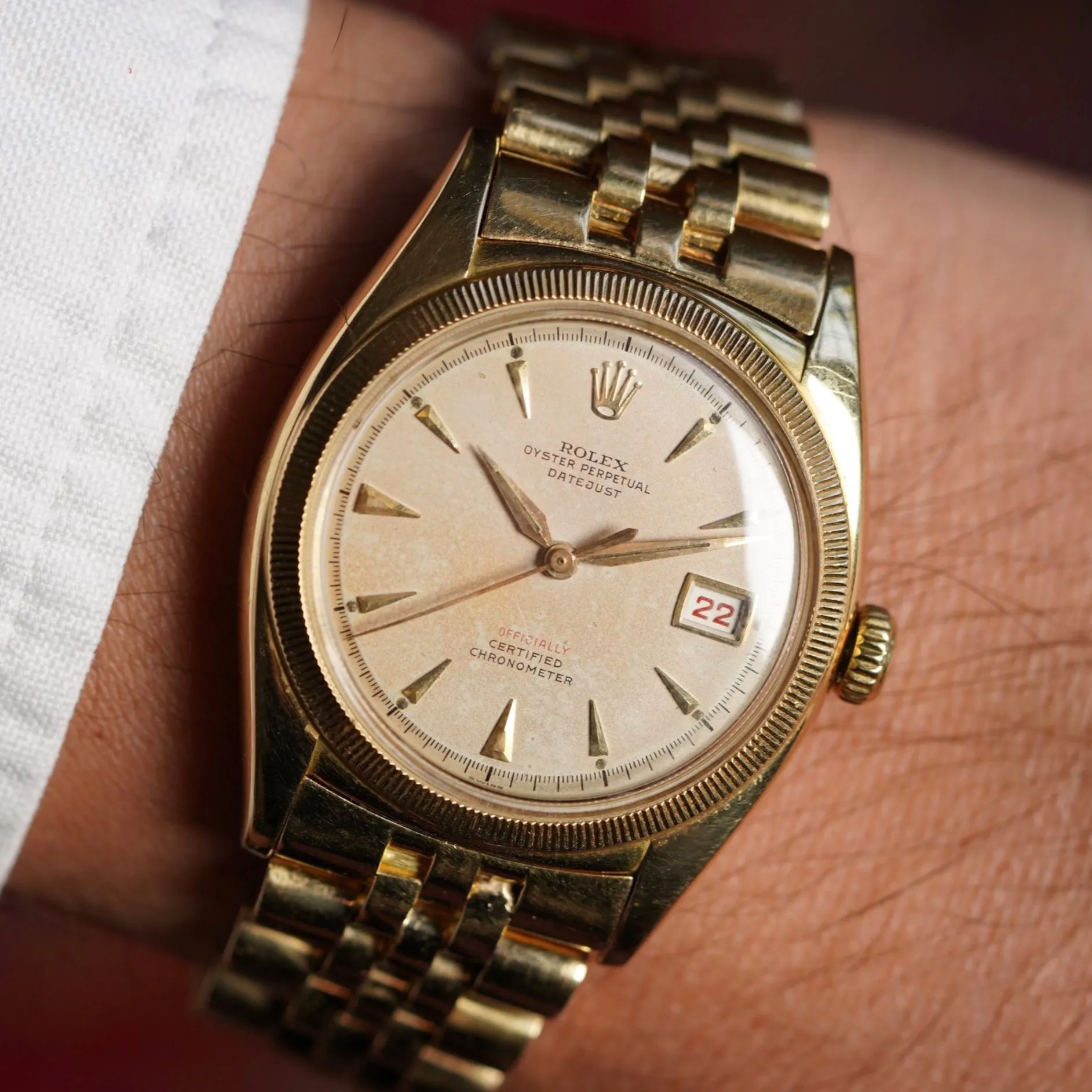 Rolex Datejust 6105 nullmm Yellow gold