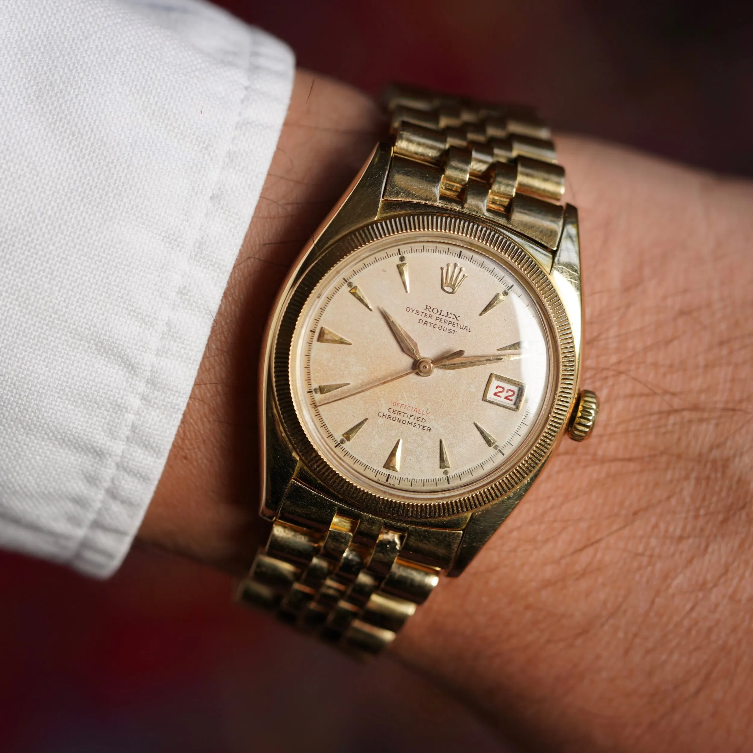 Rolex Datejust 6105 nullmm Yellow gold 2