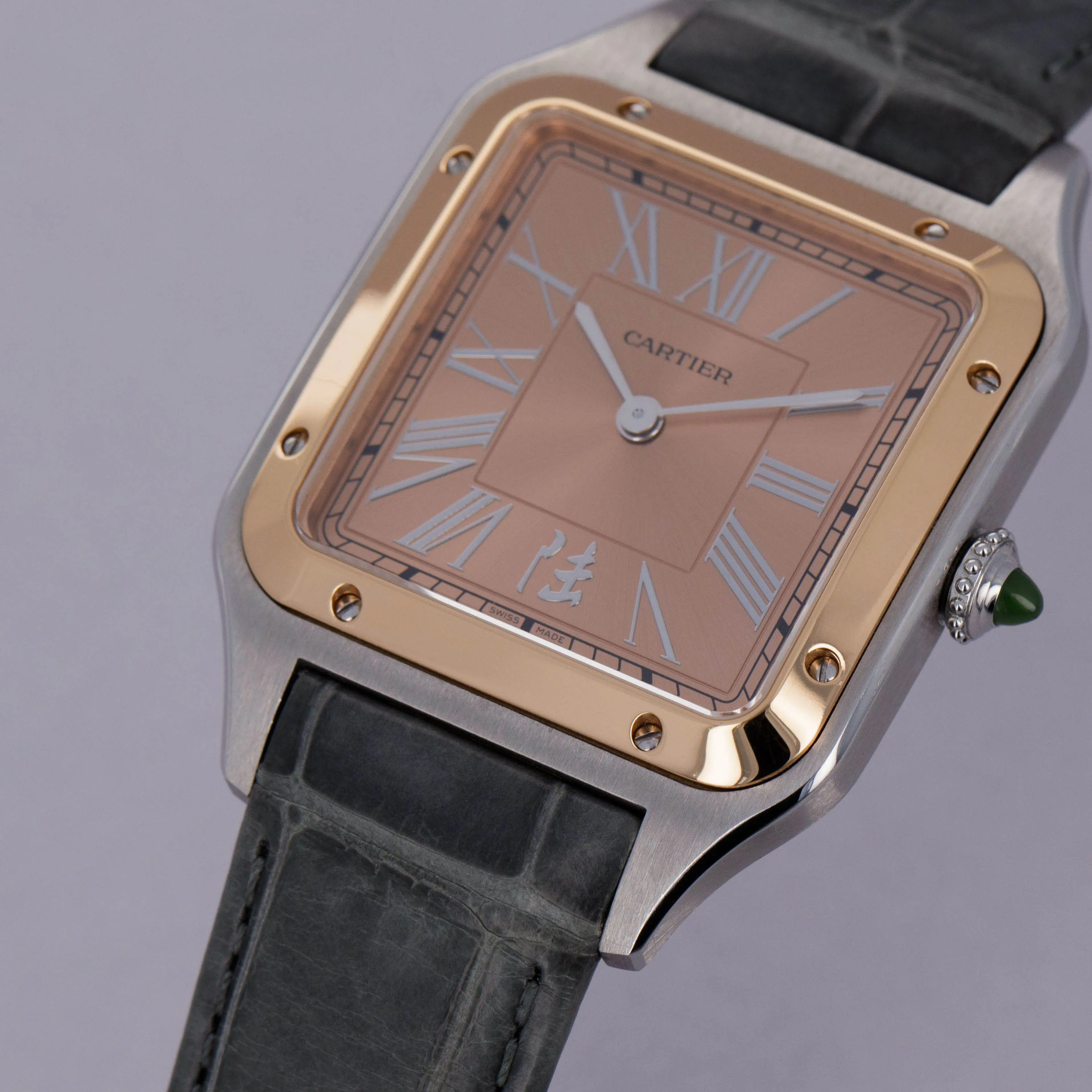 Cartier W2SA0027 31.5mm Rose gold and Stainless steel Pink 2