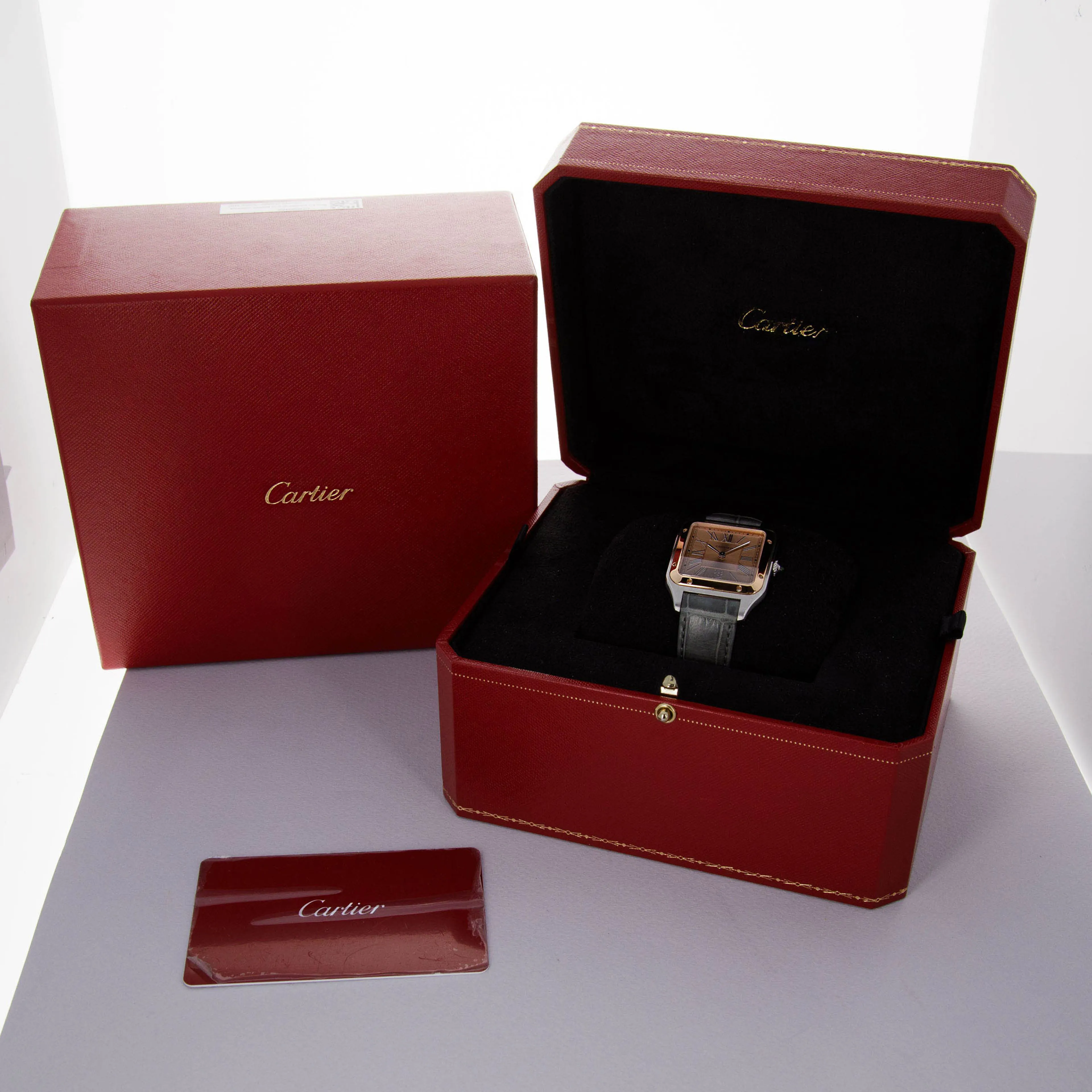 Cartier W2SA0027 31.5mm Rose gold and Stainless steel Pink 15