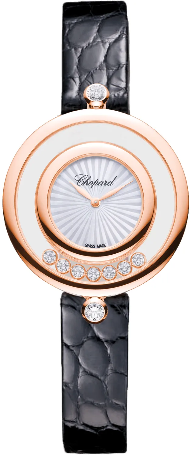 Chopard Happy Diamonds 209426-5001 32mm Rose gold Mother-of-pearl