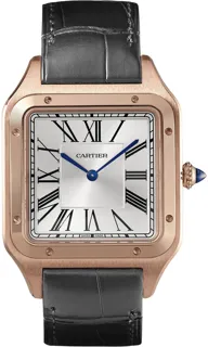 Cartier Santos Dumont WGSA0032 Rose gold Silver