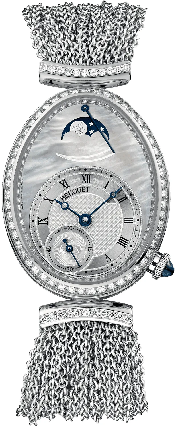 Breguet Reine de Naples 8908BB/5T/J70.D0DD 28mm White gold White