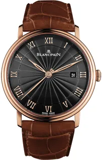 Blancpain Villeret 6651-3630-55B Red gold Black