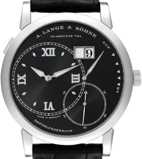 A. Lange & Söhne Grand Lange 1 115.028 White gold Black