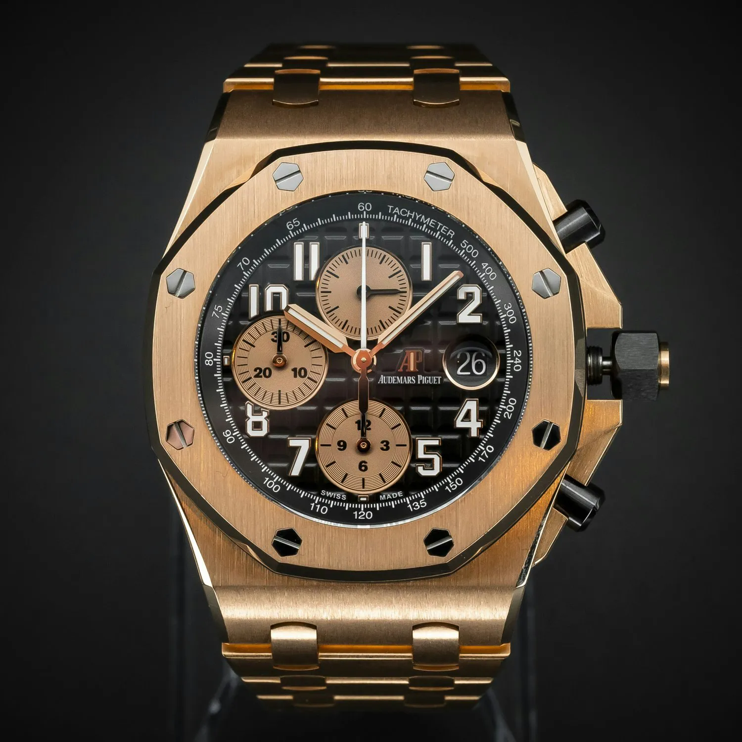 Audemars Piguet Royal Oak Offshore 26470OR.OO.1000OR.03 42mm Rose gold Black 1