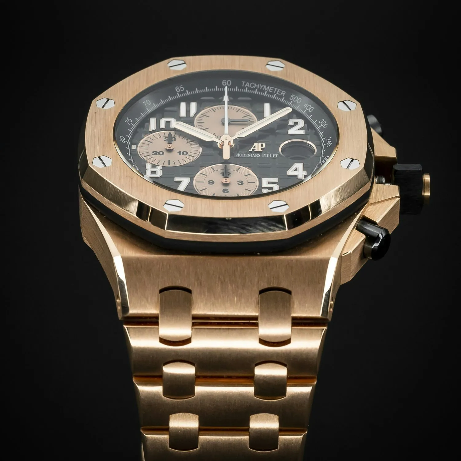 Audemars Piguet Royal Oak Offshore 26470OR.OO.1000OR.03 42mm Rose gold Black 8