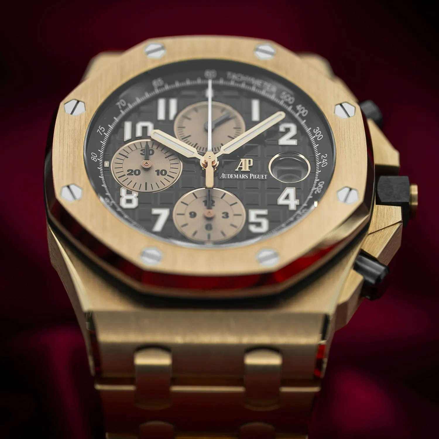 Audemars Piguet Royal Oak Offshore 26470OR.OO.1000OR.03 42mm Rose gold Black 15