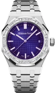 Audemars Piguet Royal Oak 15551BC.ZZ.1356BC.02 White gold Purple