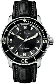 Blancpain Fifty Fathoms 5015-1130-52A Stainless steel Black