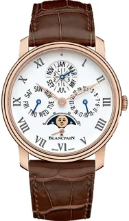 Blancpain Villeret 6659-3631-55B Red gold White