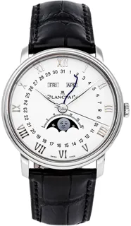 Blancpain Villeret 6654-1127-55B Stainless steel White