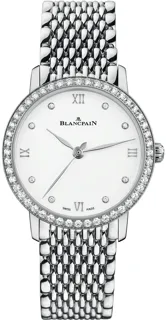 Blancpain Ultraplate 6104-4628-MMB Stainless steel White