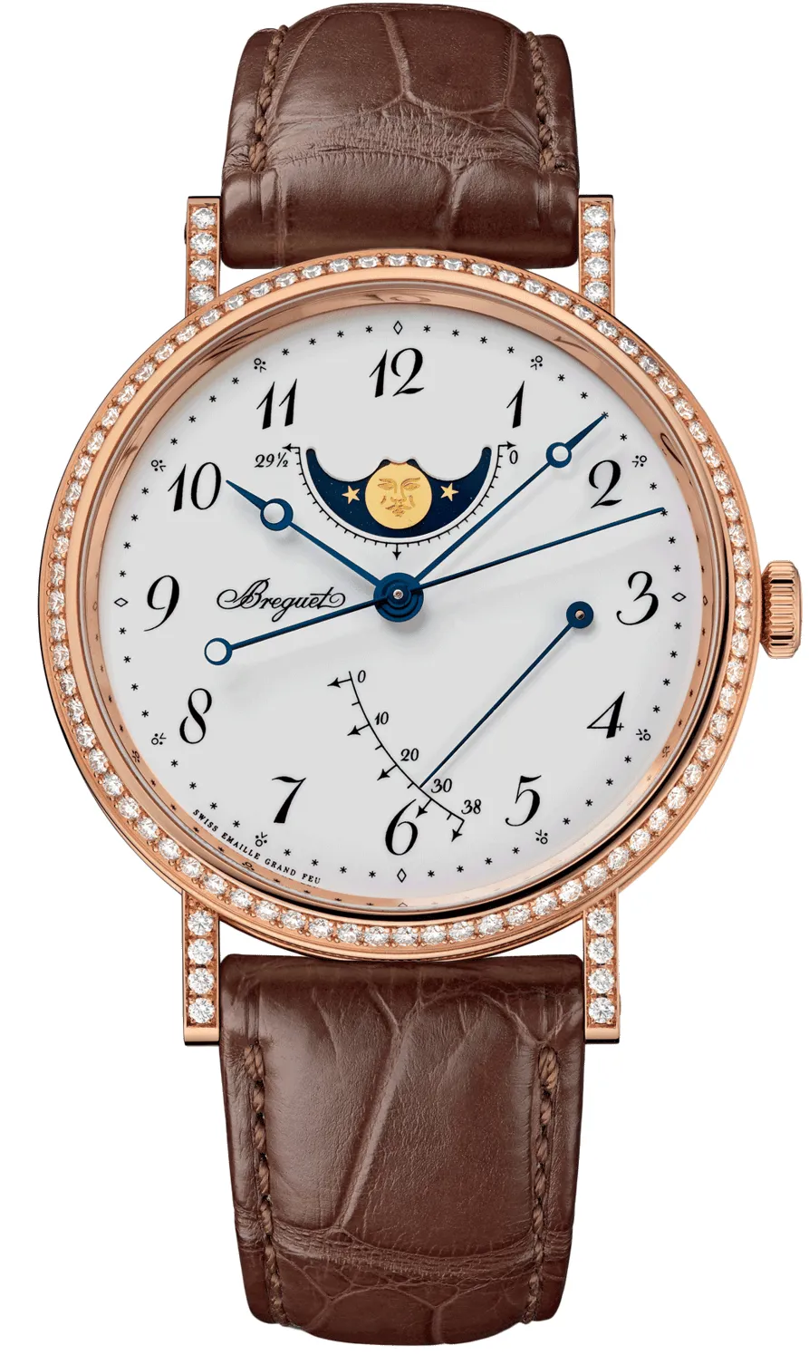 Breguet Classique 7788BR/29/9V6/DD00 39mm Rose gold White