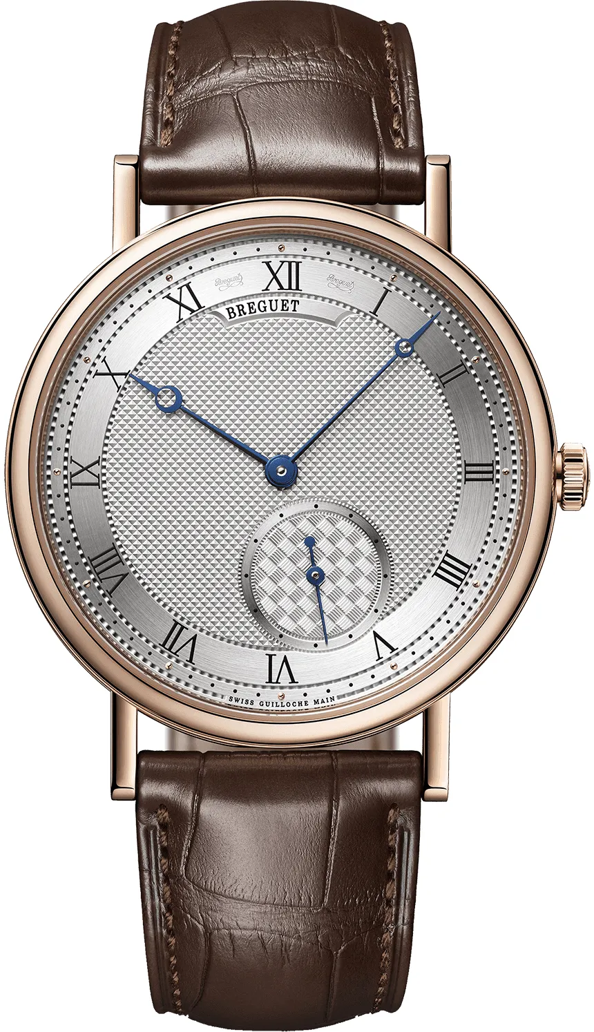 Breguet Classique 7147BR/12/9WU 40mm Rose gold Silver